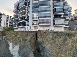 Bartın’da korku dolu anlar!