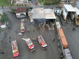Arnavutköy'de dehşet anları