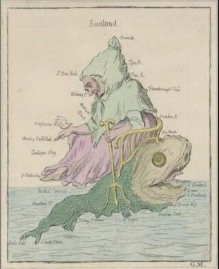 Politik mesajlardan yanlış anlaşılmalara kadar...Tarihin en garip haritaları! - Resim: 5
