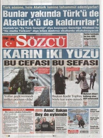 2 Şubat 2012 Perşembe gazete manşetleri - Resim: 5