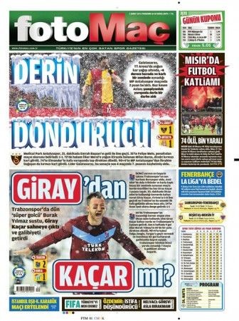 2 Şubat 2012 Perşembe gazete manşetleri - Resim: 10