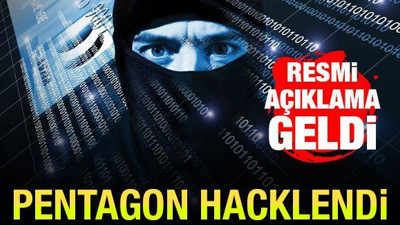 Pentagon hacklendi! Resmi açıklama geldi!