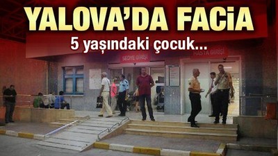 Yalova'da facia! 5 yaşındaki çocuk...