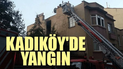Kadıköy'de yangın
