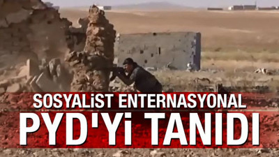 Sosyalist Enternasyonal, PYD'yi tanıdı