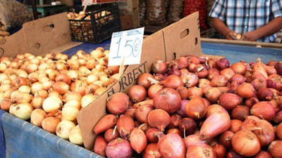 28 ton bozuk soğan ele geçirildi