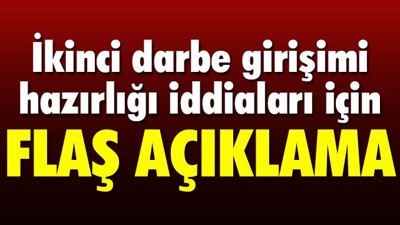 AKP'den ikinci darbe girişimi hazırlığı iddialarına açıklama