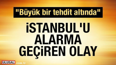 Büyükçekmece'de hidrojen siyanür alarmı