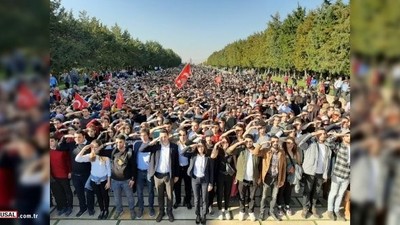 Türk Milleti, 10 Kasım'da Atatürk'te birleşti
