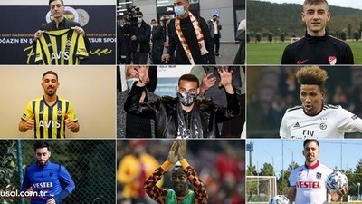 Futbolda ara transfer dönemi hareketli geçti