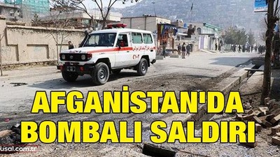 Afganistan'da bombalı saldırı