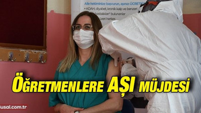 Öğretmenler ve eğitim çalışanları için aşı randevuları açıldı