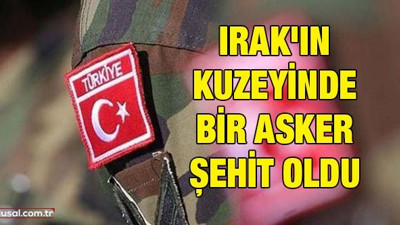 Pençe Yıldırım Harekatı'nda bir asker şehit oldu