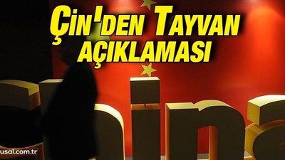 Çin Dışişleri Bakanlığı Sözcüsü Cao Licien: ''Hiçbir ülkenin Tayvan'a müdahale etmesine izin vermeyeceğiz''