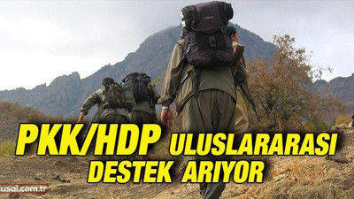 PKK/HDP uluslararası destek arıyor