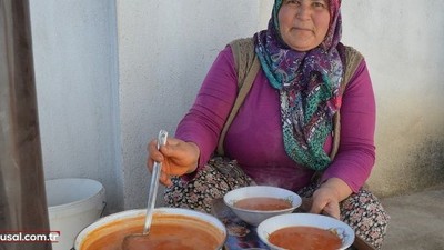 16 çeşit malzemeyle hazırlanan 'Demirci tarhanası' şifa kaynağı