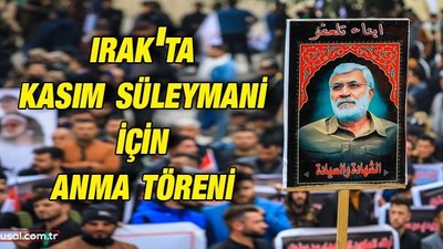 Irak'ta Kasım Süleymani anıldı