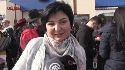 Moldovalı turistler Kapadokya'da
