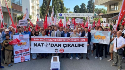 TGB ve Vatan Partisi'nden NATO eylemi