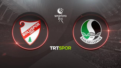 CANLI MAÇ İZLE | Boluspor Sakaryaspor maçı canlı izle, TRT Spor canlı izle, beIN Sports 2 canlı izle, 1. Lig canlı izle, Boluspor Sakaryaspor TRT Spor izle