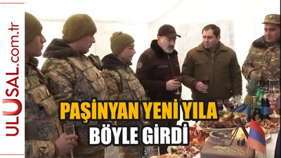 Nikol Paşinyan yeni yıla böyle girdi