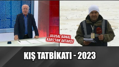 Kars'taki Kış-2023 Tatbikatında neler yaşandı? | ulusal.com.tr GYY Kıvanç Özdal aktardı
