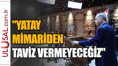 Recep Tayyip Erdoğan'dan TOKİ açıklaması