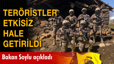 Mavi kategorideki terörist etkisiz hale getirildi