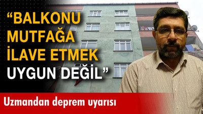 Depreme dayanıklı yapı için 3 aşama: Doç. Dr. Düzgün uyardı!