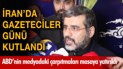 İran'da Gazeteciler Günü kutlandı! ABD'nin medyadaki çarpıtmaları masaya yatırıldı