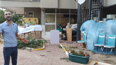 Ev sahibi acımadı! Kiracılar Platformu Sözcüsü sokağa atıldı