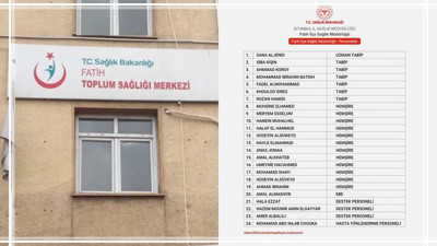 Yabancı Uyruklu Sağlık Çalışanı Listesiyle İlgili Açıklama! Fatih İlçe Sağlık Müdürlüğü İddialara Yanıt Verdi