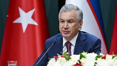 Özbekistan Cumhurbaşkanı Mirziyoyev'e Devlet Nişanı tevcih edildi
