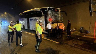 Anadolu Otoyolu'nda zincirleme trafik kazası! Onlarca kişi yaralandı