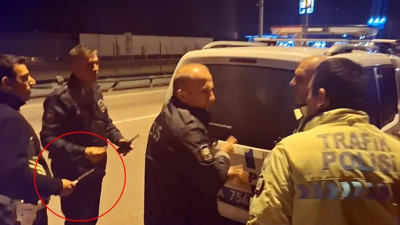 Pes dedirten o olay: Polise tehdit ve hakaretler savurdu!