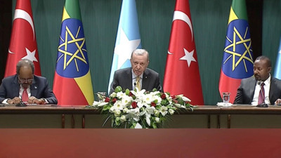 Somali ile Etiyopya Ankara'da uzlaştı!