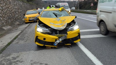 Taksinin çarptığı kadın hayatını kaybetti