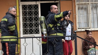 Rize’de apartman yangını! Korku dolu anlar yaşandı