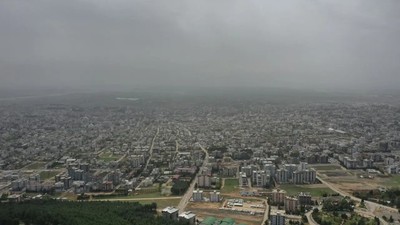 Adıyaman'da toz taşınımı şehri felç etti!