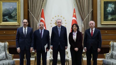 Erdoğan, İmralı Heyetiyle Beştepe’de görüştü