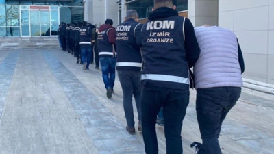 Suç örgütüne büyük darbe: 9 şüpheli tutuklandı, elebaşı firarda
