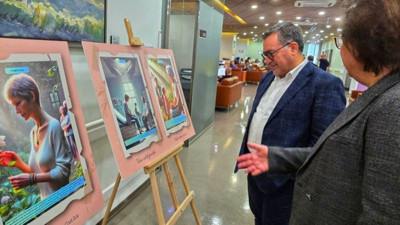 Kanserle mücadeleye umut veren sergi: Duyguların yolculuğu