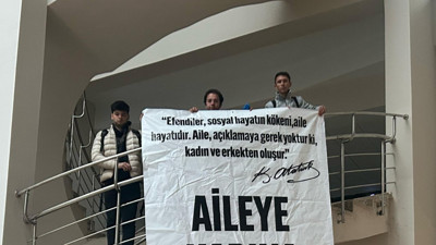 TGB’den Hacettepe’deki aileyi hedef alan protestoya pankartlı yanıt