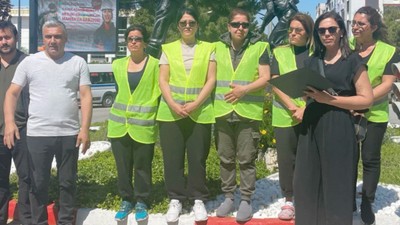 Çiğli Belediye işçisi kadınlar Ankara'ya giriş yaptı! "Hakkımız olan işimizi istiyoruz"