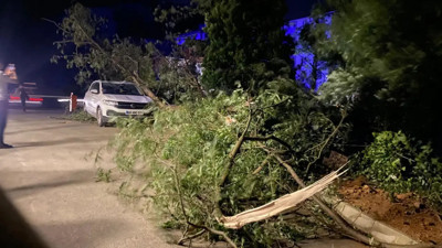 Artvin’de fırtına dehşeti: Çatılar uçtu, ilçeler karanlığa gömüldü