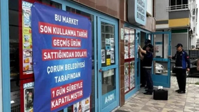 Zincir marketin 3 şubesi mühürlendi: Tarihi geçmiş ürün skandalı