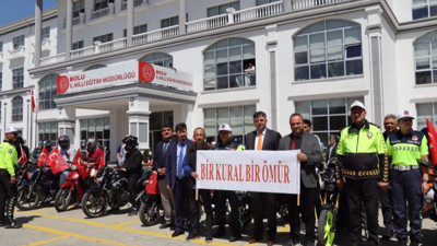 Bolulu gençlerden örnek davranış: "Bir Kural, Bir Ömür" yolculuğu