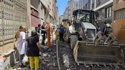 İstanbul'da göçük altında kalan işçi kurtarıldı