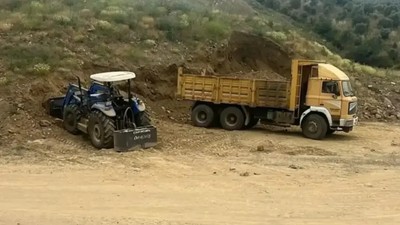 Aydın’da toprak kayması