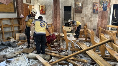 Şam’da kilisede patlama!